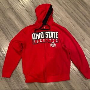 Ohio State Zip Up Hoodie